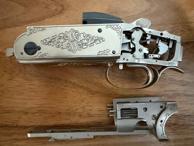 Krieghoff K-80 Nickel 2008 Receiver and Irons - Image 2 of 4