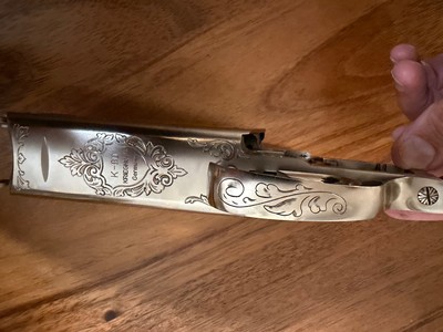 Krieghoff K-80 Nickel 2008 Receiver and Irons - Image 4 of 4