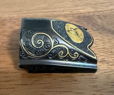 Krieghoff K-80 Extraordinary Custom Gold Broken Clays Top Latch - Image 2 of 3