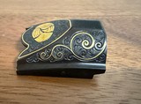 Krieghoff K-80 Extraordinary Custom Gold Broken Clays Top Latch - Image 3 of 3