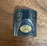 Krieghoff K-80 Extraordinary Custom Gold Broken Clays Top Latch - Image 1 of 3