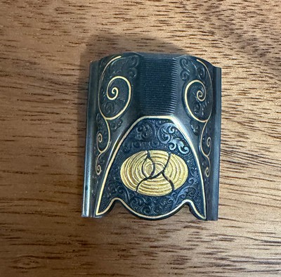 Krieghoff K-80 Extraordinary Custom Gold Broken Clays Top Latch - Image 1 of 3