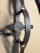 Newhouse # 6 Grizzly Bear Trap late 1800's Riveted Teeth Collectable - 2 of 6