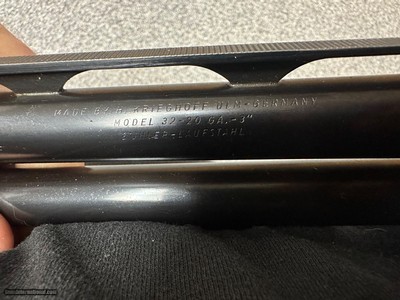 Krieghoff K80 K32 Sporting Barrel 20ga 28” w/fixed chokes Mod & Full