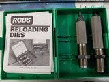 RCBS two die set for British caliber 470 nitro express 3 1/4 inch in original green box new old stock - 3 of 3