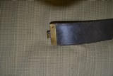 WW !! German Wehrmacht Heer army belt buckle with leather tab by F W Assmann & sohns dated 1939,belt and two ammo pouch sets included - 3 of 15