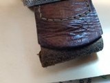 WW !! German Wehrmacht Heer army belt buckle with leather tab by F W Assmann & sohns dated 1939,belt and two ammo pouch sets included - 13 of 15