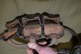 WW !! German Wehrmacht Heer army belt buckle with leather tab by F W Assmann & sohns dated 1939,belt and two ammo pouch sets included - 5 of 15