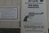 Rare Ruger Super Single Six 9 1/2 Star Model KS-9 in Box C&R - 6 of 11