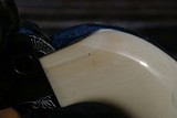 Single Action Pietta Great Western ll Hand Engraved Ivory Grips 357 Mag - 12 of 15