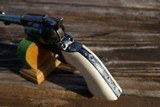 Single Action Pietta Great Western ll Hand Engraved Ivory Grips 357 Mag - 5 of 15