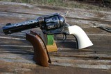 Single Action Pietta Great Western ll Hand Engraved Ivory Grips 357 Mag - 15 of 15