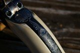 Single Action Pietta Great Western ll Hand Engraved Ivory Grips 357 Mag - 6 of 15