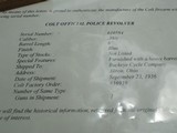 1936 Colt Official Police Special Order Buckeye Cycle Co Akron Ohio - 7 of 15