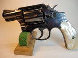 S&W Smith and Wesson Model 10-5 2 inch Blue Pearl Grips 1968 C&R - 12 of 14