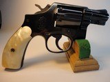 S&W Smith and Wesson Model 10-5 2 inch Blue Pearl Grips 1968 C&R - 4 of 14