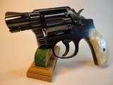 S&W Smith and Wesson Model 10-5 2 inch Blue Pearl Grips 1968 C&R - 3 of 14