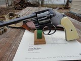 Colt New Service 38 Special 6 Inch LAPD 1934 With Colt Letter - 2 of 15