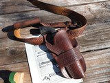 Belgium Single Action COWBOY RANGER 38 withbelt and holster C&R - 10 of 11
