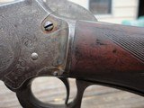 Original DELUXE FACTORY ENGRAVED MARLIN MODEL 1897 RIFLE - 5 of 15
