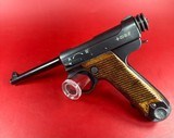 Japanese Type 14 Nambu 8mm 1943 Nagoya Arsenal. Excellent condition - 2 of 8