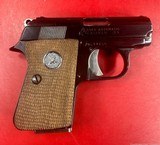 1973 COLT JUNIOR 25 ACP. Box w manual. Excellent condition. American made. - 8 of 8