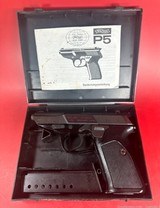 1982 Walther P5 9mm 3.5