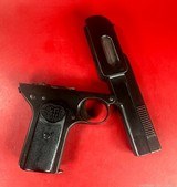 WWI German Dreyse 1907 32 ACP Tip up. Holster. Excellent condition. - 3 of 14