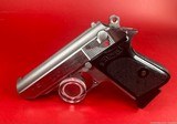 Walther PPK 380 380acp Stainless 3.25