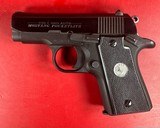 1992 Colt Mustang Pocketlite .380ACP. Original box. Manual. 1 mag Mint. - 9 of 10