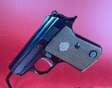 1973 COLT JUNIOR 25 ACP. Box w manual. Excellent condition. American made. - 3 of 10