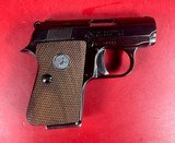 1973 COLT JUNIOR 25 ACP. Box w manual. Excellent condition. American made. - 9 of 10