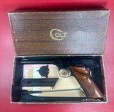 Colt Woodsman 22LR 6'' Excellent Condition Box, Paperwork, Tools - 1 of 11