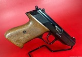 1977 WALTHER PP SUPER 9x18 WALNUT GRIPS. Excellent Condition. Rare - 3 of 12