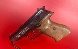 1977 WALTHER PP SUPER 9x18 WALNUT GRIPS. Excellent Condition. Rare - 2 of 12