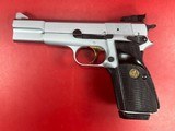 Browning Hi power, Silver Chrome, Gold Trigger, Adj Sights, 9mm Excellent - 9 of 10