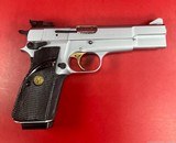 Browning Hi power, Silver Chrome, Gold Trigger, Adj Sights, 9mm Excellent - 10 of 10