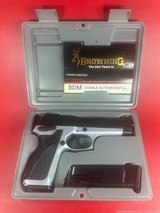 Browning BDM Tu-Tone 9mm Original Case, Papers 2-10 rd mags LNIB