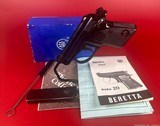 Beretta Model 20 25ACP Tip Up Barrel. Excellent condition. Rare Collectors - 1 of 13