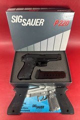 German Sig Sauer P220 45 ACP Crimson Trace Laser Plus Original Grips. Excellent Condition - 1 of 13