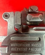 German 1930 Mauser Broomhandle Bolo 7.63x25mm C96, Excellent Condition - 12 of 15