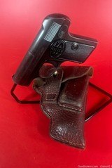 C.G. Haenel Suhl Schmeisser Model 1 25 ACP Holster Excellent condition Rare