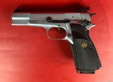 Browning Hi power, Silver Chrome, Gold Trigger, Adj Sights, 9mm Excellent - 10 of 13