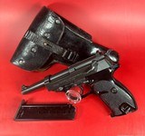 Walther P1 - P38 West German Military 9mm Holster 2 mags. Excellent Condition P-38