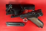 1968 Erma Werke EP-22 P.08 Luger Clone 22LR P08 Gunsmith Special - 1 of 11