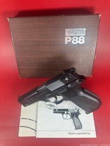 1996 WALTHER P88 COMPACT 9MM. 2 mags Excellent condition. - 1 of 14