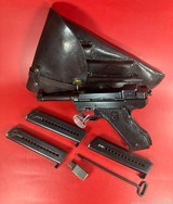 Swedish WWII Husqvarna M1940 LAHTI 9mm Excellent Condition Full rig M40 - 1 of 14