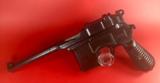 German Mauser Broomhandle 7.63x25mm C96, Stock Holster. Excellent Condition - 2 of 15