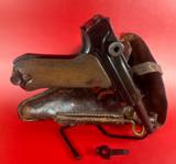 1920 DWM P.08 Luger DWM-P.08 9mm, 2 mags, Holster, Tools. P08 P-08 Excellent Condition.