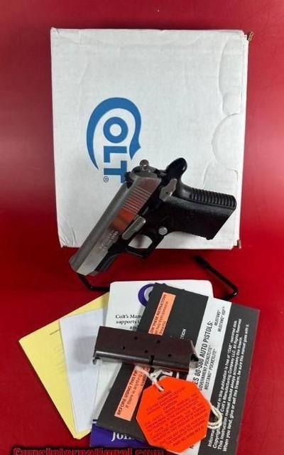 Colt Mustang XSP .380ACP. Original box manual. 2 mags Excellent condition.